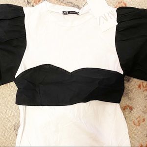NWT Zara corset top